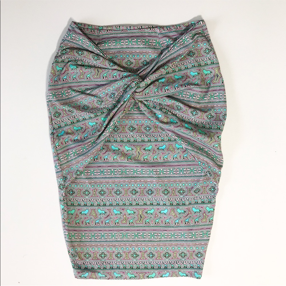 Tribal Color Pop Montce Swimwear Skirt